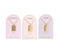 Something Different Men's Goddess Energy Necklace & Keyring Set (Pack of 6) in Gold Something Different Gold One Size