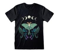 Something Different Men's Luna Moth T-Shirt in Black | Size: Small Something Different Black S