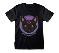 Something Different Men's Mystic Mog Cat T-Shirt in Black | Size: 2XL Something Different Black 2XL
