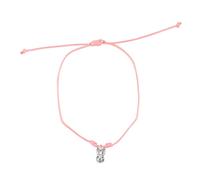 Something Different Men's Some Bunny Loves You Rabbit Charm Bracelet in Silver Something Different Silver One Size