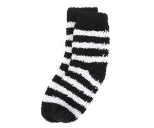 Something Different Men's Striped Socks in Black Something Different Black One Size
