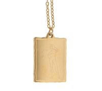 Something Different Men's Talisman Athena Necklace in Gold Something Different Gold One Size