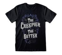 Something Different Men's The Creepier The Better T-Shirt in Black | Size: XL Something Different Black XL