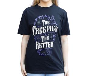 Something Different Men's The Creepier The Better T-Shirt in Black | Size: XL Something Different Black XL