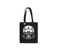 Something Different Men's Will Be Witchy Polycotton Tote Bag in Black Something Different Black One Size