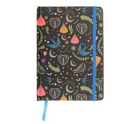 Something Different Midnight Bloom A5 Notebook Black/multicoloured (One Size)