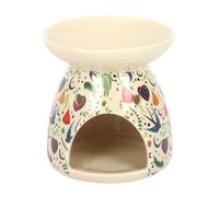 Something Different Midnight Bloom Print Oil Burner Cream (One Size)