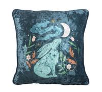 Something Different Midnight Hare Square Cushion Blue (One Size)