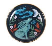 Something Different Midnight Hare Trinket Dish (One Size) (Multicoloured)