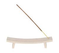 Something Different Minimalist Speckle Incense Holder (One Size) (Cream)