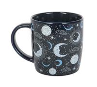 Something Different Moon Mug Blue/white/black (One Size)