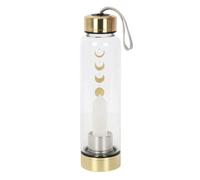 Something Different Moon Phases Quartz Water Bottle in Clear Something Different Clear