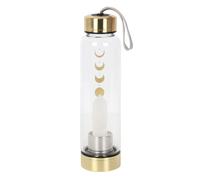 Something Different Moon Phases Quartz Water Bottle in Clear Something Different Clear