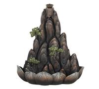 Something Different Mountain Backflow Incense Burner in Bronze Something Different Bronze