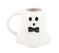 Something Different Mr Boo Ghost Shaped Mug in Black Something Different Black