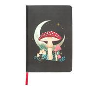 Something Different Mushroom A5 Notebook in Black Something Different Black