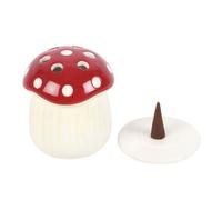 Something Different Mushroom Incense Cone Holder in White Something Different White