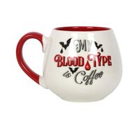 Something Different My Blood Type Is Coffee Rounded Mug