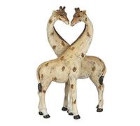Something Different My Other Half Giraffe Couple Ornament (One Size) (Cream/Brown)