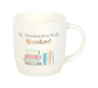 Something Different My Weekend Is Fully Booked Mug White/blue/pink (One Size)