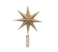Something Different Natural Card Star Tree Topper At 18Cm High
