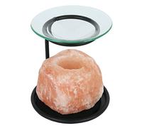 Something Different Natural Himalayan Salt lamp oil burner Boxed, Pink
