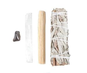 Something Different Negative Energy Hematite Smudge Kit (Pack of 6) (One Size) (Multicoloured)