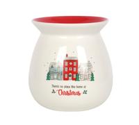 Something Different No Place Like Home Wax Melt Burner Set in Off-White Something Different Off-White