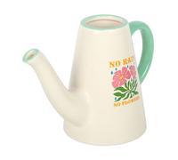 Something Different No Rain, No Flowers Ceramic 600ml WateriOne Size White SD10