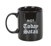 Something Different Not Today Satan Mug in Black Something Different Black