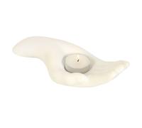 Something Different Open Hand Tealight Holder in White Something Different White