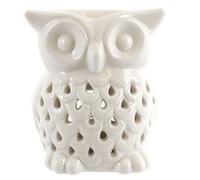 Something Different Owl Oil Burner in White Something Different White