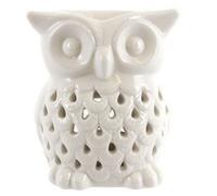 Something Different Owl Oil Burner White (One Size)