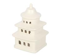 Something Different Pagoda Oil Burner White (One Size)