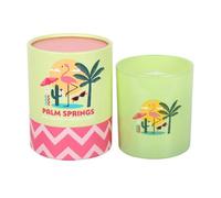 Something Different Palm Springs Pink Grapefruit Scented Candle Yellow (One Size)