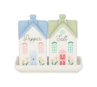 Something Different Pastel House Salt And Per Shakers Multicoloured (One Size)