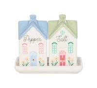 Something Different Pastel House Salt & Pepper Shakers Something Different Multicolor