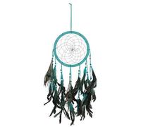 Something Different Peacock Feather Dream Catcher in Turquoise Something Different Turquoise