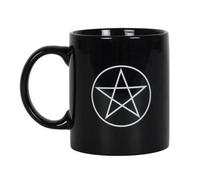 Something Different Pentagram Mug Black (One Size)