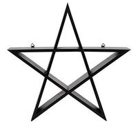 Something Different Pentagram Wall Art in Black Something Different Black