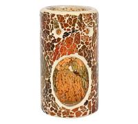 Something Different Pillar Oil Burner in Brown Something Different Brown