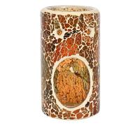 Something Different Pillar Oil Burner in Brown Something Different Brown