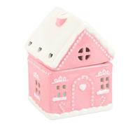 Something Different Pink Gingerbread House Oil Burner
