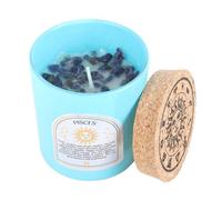 Something Different Pisces Gardenia Aquamarine Scented Candle in Mid Blue Something Different Mid Blue