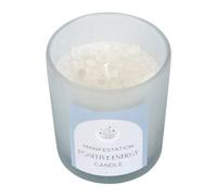 Something Different Positive Energy White Sage Crystal Chip Candle