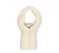 Something Different Praying Hands Tealight Holder in White Something Different White
