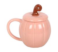 Something Different Pumpkin Lidded Mug Pink (One Size)