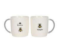 Something Different Queen And Keeper Mug Set White (One Size)