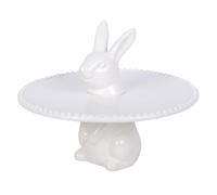 Something Different Rabbit Cake Stand White One Size
