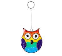 something different Rainbow Owl Suncatcher